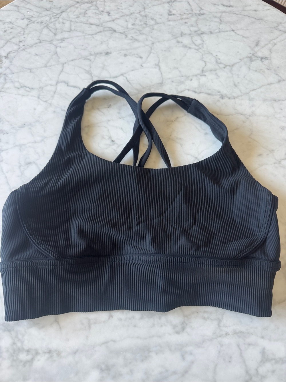 lululemon long line energy ribbed bra